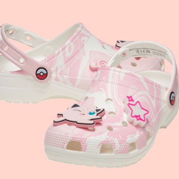 Pokémon x Crocs Classic Clog Jigglypuff - Picture 1 of 5